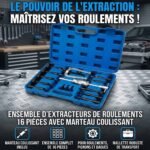 ENSEMBLE DE 16PCS EXTRACTEURS DE ROULEMENT