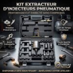 KIT EXTRACTEUR D'INJECTEURS PNEUMATIQUE