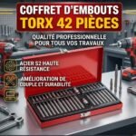 Coffret 42 embouts TORX